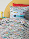 Palamaiki Mk787 Set Fete De Pernă Pentru Copii Din 100% Bumbac 52x72cm My Kingdom