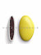 CHatzigiannakis Bijoux Supreme Sugared Almonds in Standard Shape with Chocolate Flavour Yellow 1000gr
