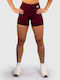 Damen Hohe Taille Shorts Lila