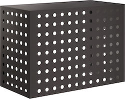 Vidaxl Κάλυμμα Κλιματιστικού Μαύρο 100 X 50 X 70 Cm Ατσάλι Vidaxl Κάλυμμα Κλιματιστικού Μαύρο 100 X 50 X 70 Cm Ατσάλι