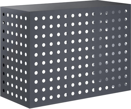 VidaXL Outdoor Unit Cover Anthracite 110 x 50 x 80 cm Steel
