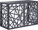 VidaXL Outdoor Unit Cover Anthracite 90 X 40 X 60 Cm Steel