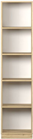 Bookcase Natural Oak Florida 43x26x182cm