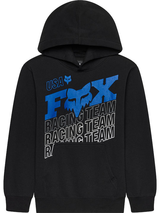 Fleece Kids Sweatshirt With Black Hood