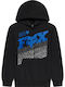 Fleece Kids Sweatshirt With Black Hood