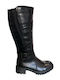 Damenstiefel Schwarz