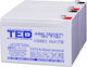 Battery Pack Compatible Apc Rbc48 24v 7.1ah 2x12v Ted Electric