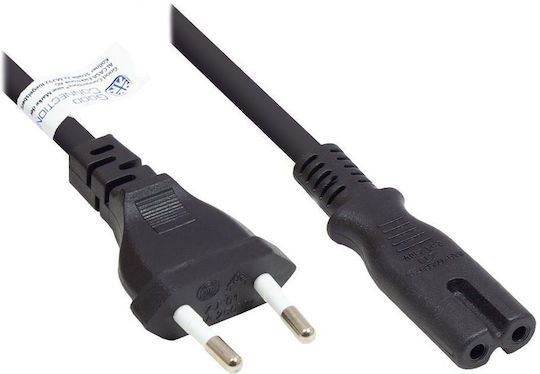 Good Connections IEC C7 - Euro Cable 2.5m Black P0370-S025