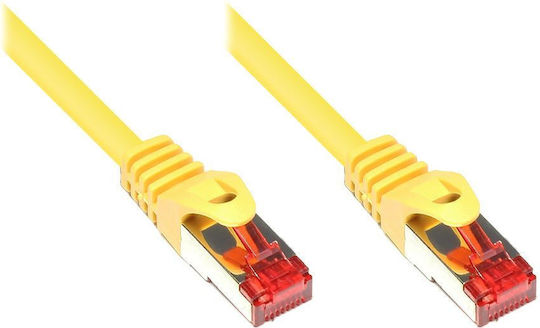 Good Connections S/FTP Cat.6 (Gigabit) Network Cable Ethernet 0.5m Yellow