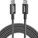 Anker Cable USB-C male - USB-C 100W Μαύρο 3m