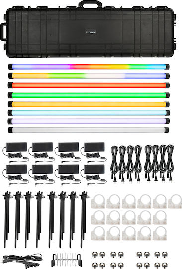 Nanlite Pavotube Ii 30xr 8kit 114.5 Cm Tub Led Rgbww Cu Baterie Internă Pixel