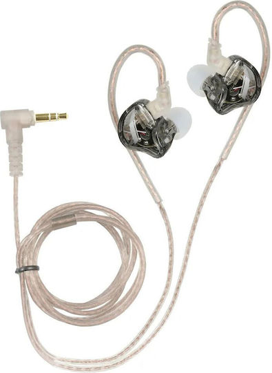 Ακουστικά Ψείρες In Ear με 3.5mm Μαύρα PRD-000029072