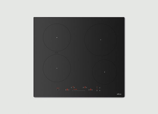 Elica Black Zone Induction Autonomous Cooktop with Lock Mode 56x52cm
