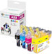 G&G Paket Kompatibler Tintenpatronen InkJet Brother Lc422val 550 Seiten Schwarz 1Stück