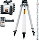 Laserliner Quadrum Compact 210S Саморегулиращ се Ротационен Лазерен Нивелир с Червен Лъч 7.4V