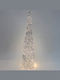 Weihnachtsbaum Silven 100cm mit LED-Beleuchtung Silber