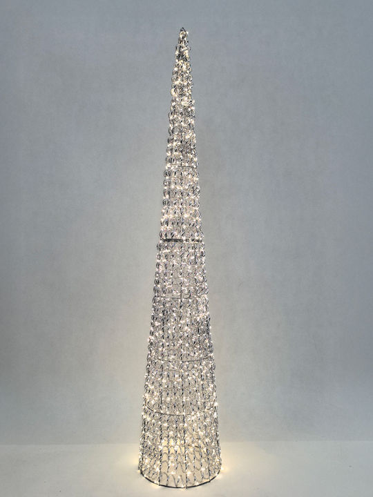 Weihnachtsbaum Silven 150cm mit LED-Beleuchtung Silber