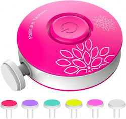 Freză de unghii cu baterie fuchsia