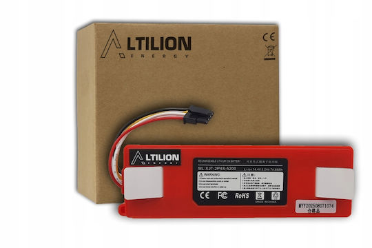 Μπαταρία Altilion Energy Al026agd Συμβατή Μοντέλα Xiaomi Mi Robot Vacuum S50 S51 S55 Roborock
