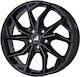 Alutec Adx.02 8.0x19 5x112 Offsetul Jantei 40 Negru