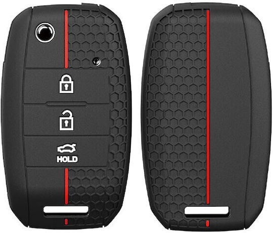 Husă din silicon în relief tip Kia