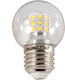 100091 LED Bulb E27 G45 Globe 2W 80 Lumen 260° AC 220-240V IP20 Φ4.5 x H6.9cm 2 Years Warranty Daylight White