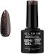 Elixir Semi Ημιμόνιμο Βερνίκι Νυχιών Berry Glitter με Glitter 8ml