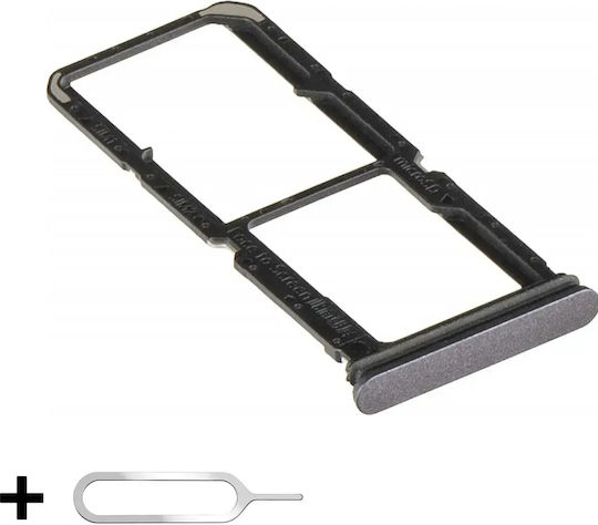 Suport Tăvi SIM Oppo A5 4G Slot Card Microsd + Unealtă Ejector SIM Inclus Violet Midnight Violet