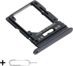 Suport Tăvi SIM Xiaomi Poco X4 Pro 5g Slot Card Microsd + Cheie SIM Inclus Negru