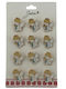 Set 12 Pinuri Mărțișor Copii Jolie Angel Design Alb