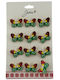 Set 12 Pinuri Martisor Copii Design Fluture Jolie Multicolor