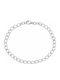 Brățară Argint 925 Jolie Argint Design Lanț Oval Mare 2 G Argint