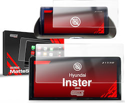 Grizzglass Ματ Μεμβράνη Προστασίας Οθόνης Cardisplay Hyundai Inster 10 25" 2025 2w1 Grizzglass Ματ Μεμβράνη Προστασίας Οθόνης Cardisplay Hyundai Inster 10 25" 2025 2w1