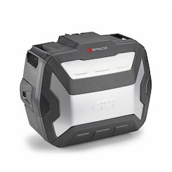 Givi Xspace Monokey Страничен Куфар За Мотоциклет От Алуминий 36lt В Черен Цвят