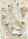 Reispapier Großes Format Decoupage Stamperia 50...