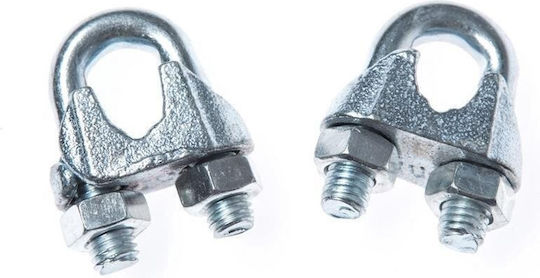 Cimm Drahtseilklemme 14mm Set 2 Stücke Galvanisiert Zn