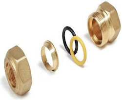 Giacomini Pipe Niple Fittings Copper Pipe Connection 15mm