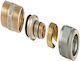 Tdm Brass Αποσπώμενη Αρσενική Σπειρωτή Κεφαλή 1430e16x3/4 W