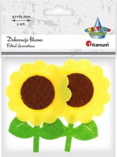 Titanum Craft Item 2 Pieces in Yellow Colour