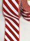 Christmas Ribbon Line Red Lollipop 2.3cm 4.3cm 6.7cm X 9m T063