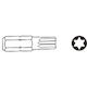 Jonnesway Torx T30x75mm Hex 10mm Screwdriver Bit D175t30