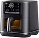 Braun Air Fryer 8lt Μαύρο HF7076BK
