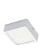 Tope Τετράγωνο Χωνευτό LED Panel 8W με Φυσικό Λευκό Φως 4000K