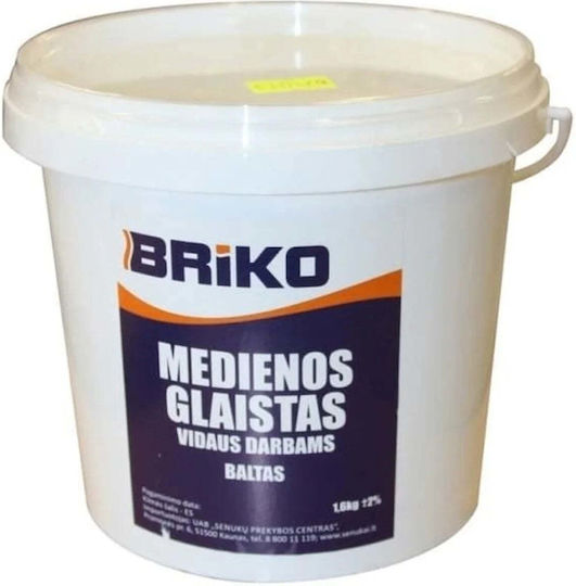 Briko White Wood Putty 1.6kg