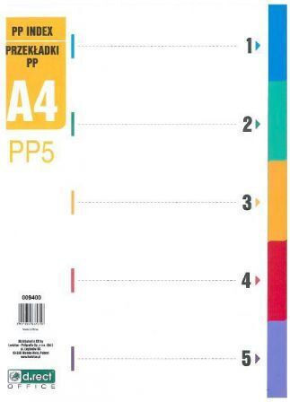 D.rect Plastic Separator for A4 Documents
