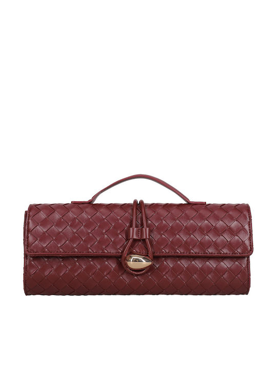 Knitted Women's Envelope Burgundy