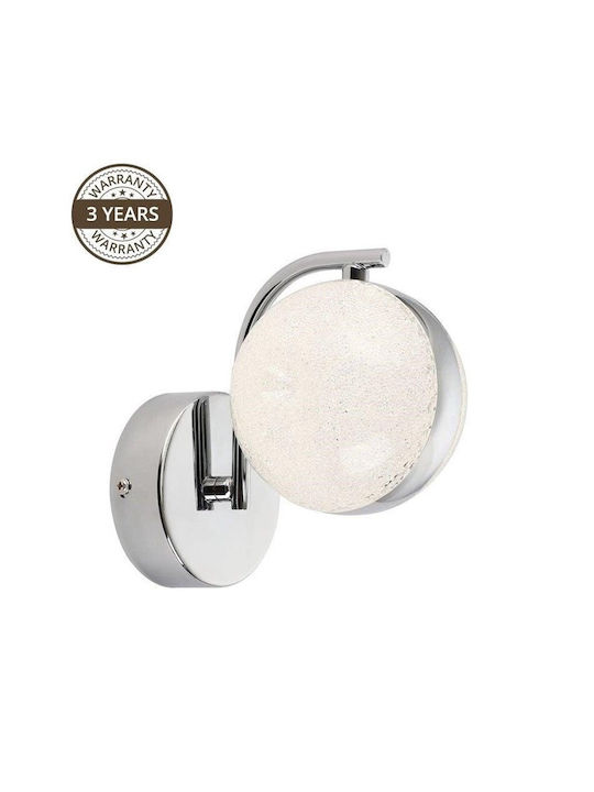 Domoletti Wandleuchte LED Silber 11cm Domoletti Wandleuchte LED Silber 11cm