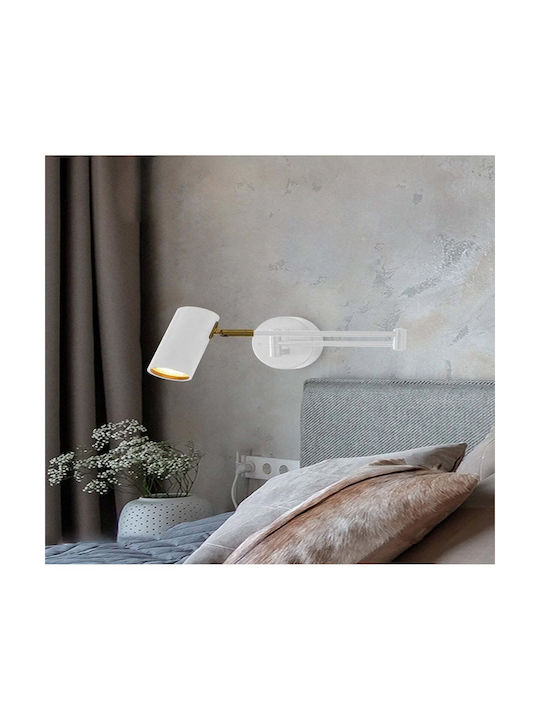 Domoletti Wall Lamp with Integrated LED and Natural White Light 80x120x25cm