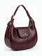 Damentasche Handtasche Crossbody Burgundische