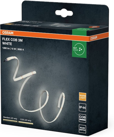 Osram LED лента Топло бяла светлина 3m Тип COB